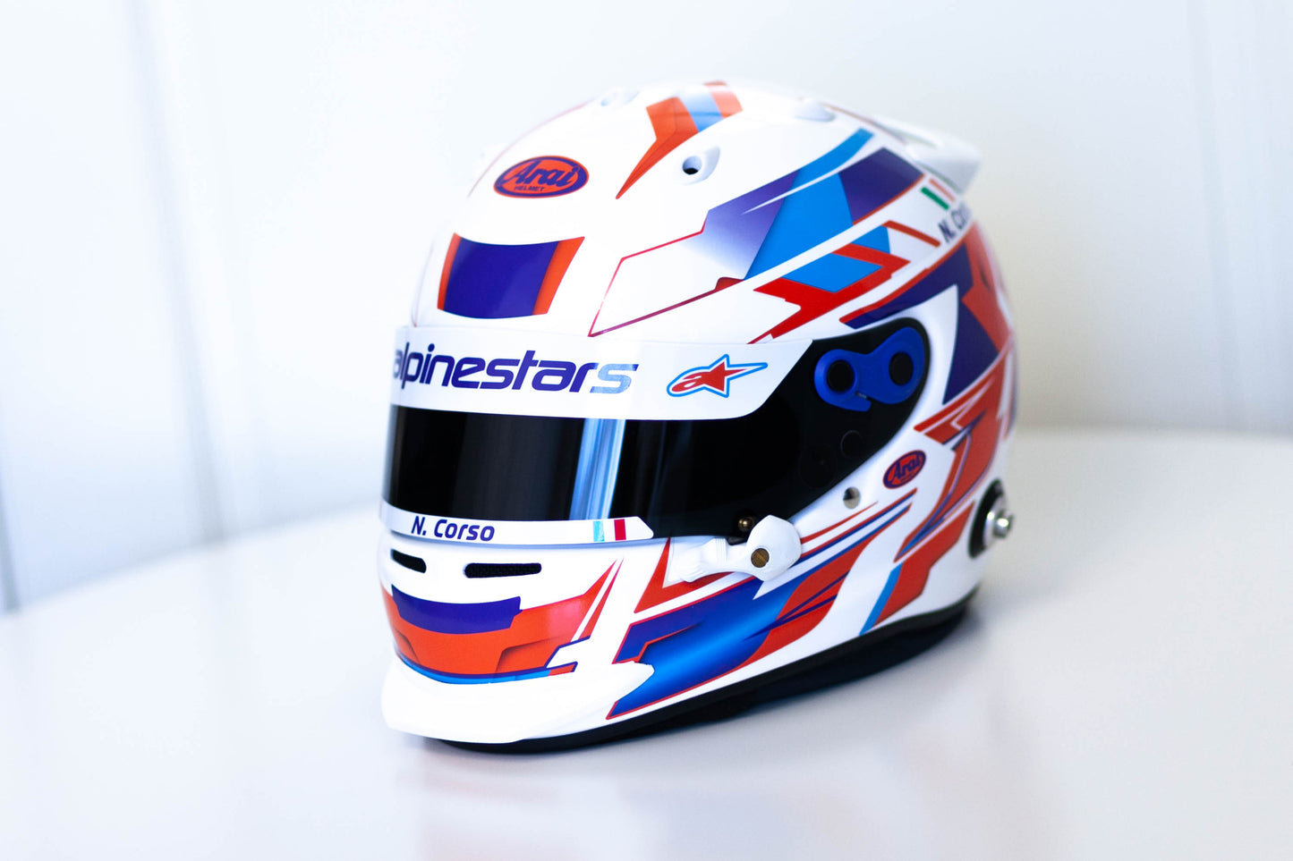 LONATO Sticker Kit for helmet Color Scheme #4 (design pack) (Karting, Motorsport, Moto)