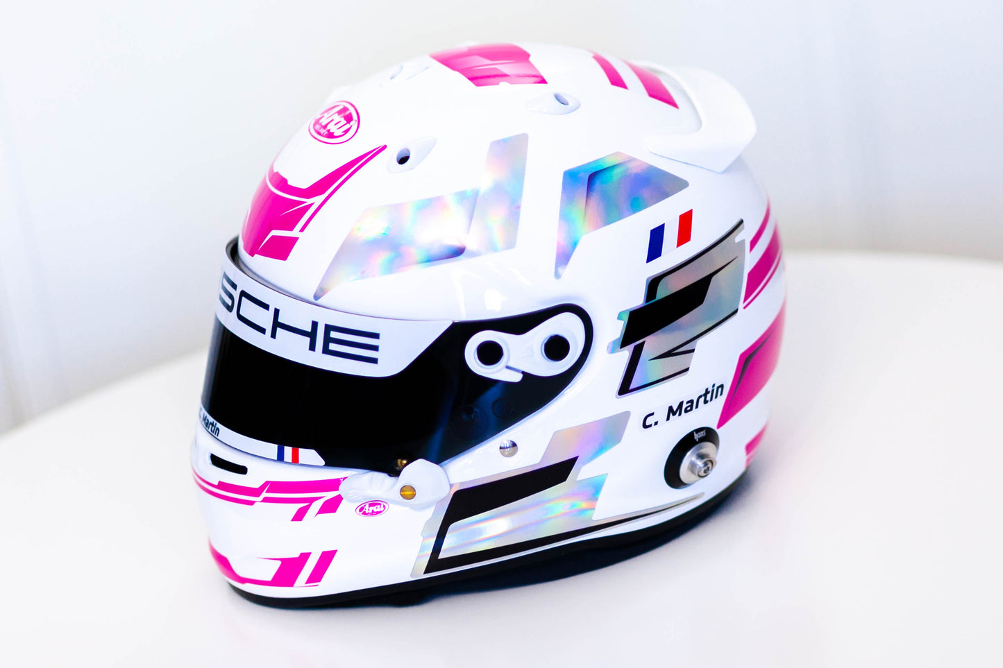 MISANO Sticker Kit for helmet Color Scheme #6 CHROME (design pack) (Karting, Motorsport, Moto)