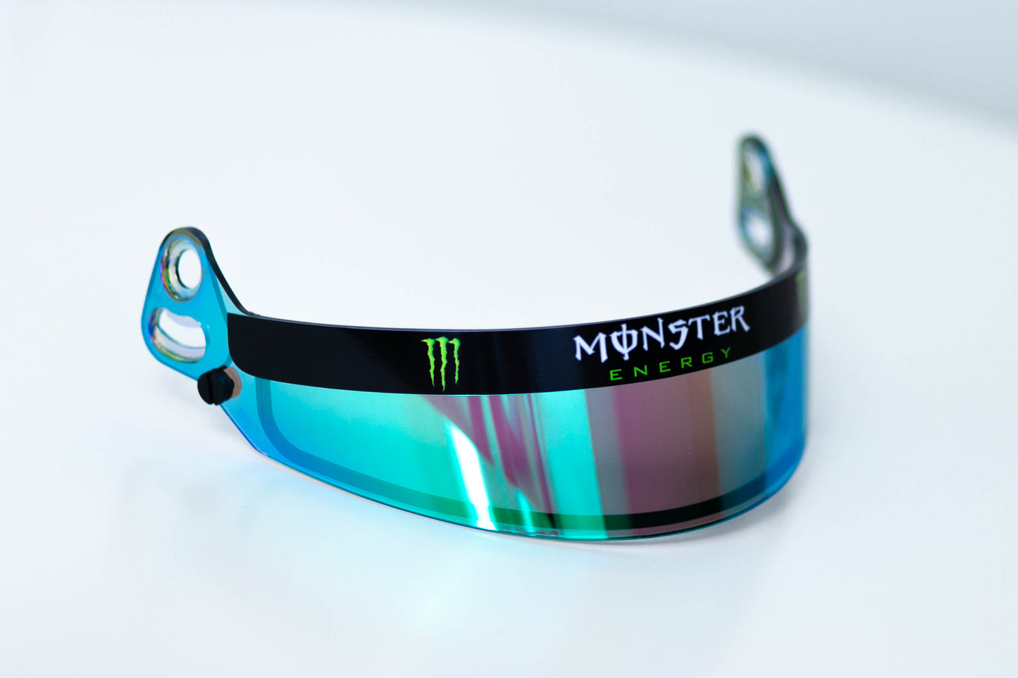 Monster E Visor Sticker (Karting, Motorsport, Moto)