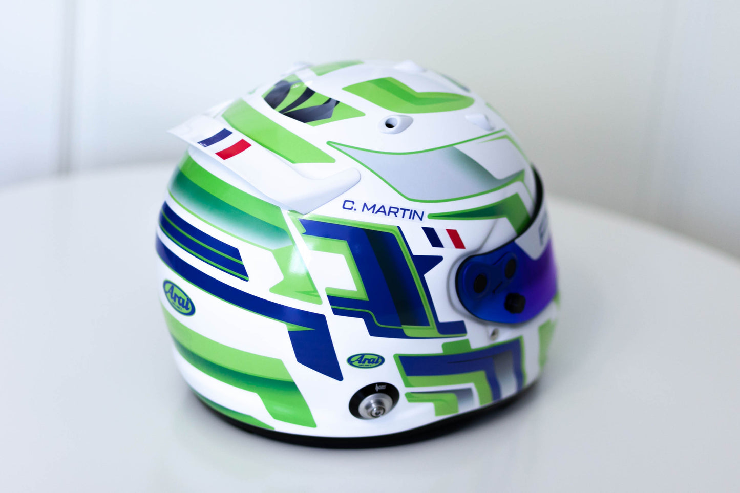 LACONCA Sticker Kit for helmet Color Scheme #3 (design pack) (Karting, Motorsport, Moto)