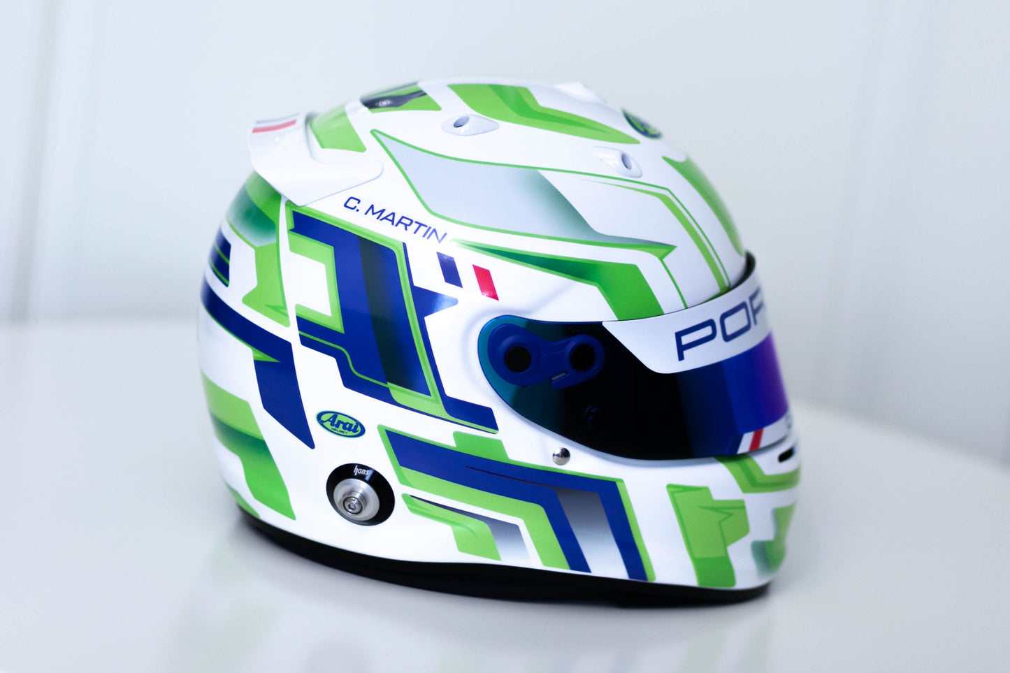 LACONCA Sticker Kit for helmet Color Scheme #3 (design pack) (Karting, Motorsport, Moto)