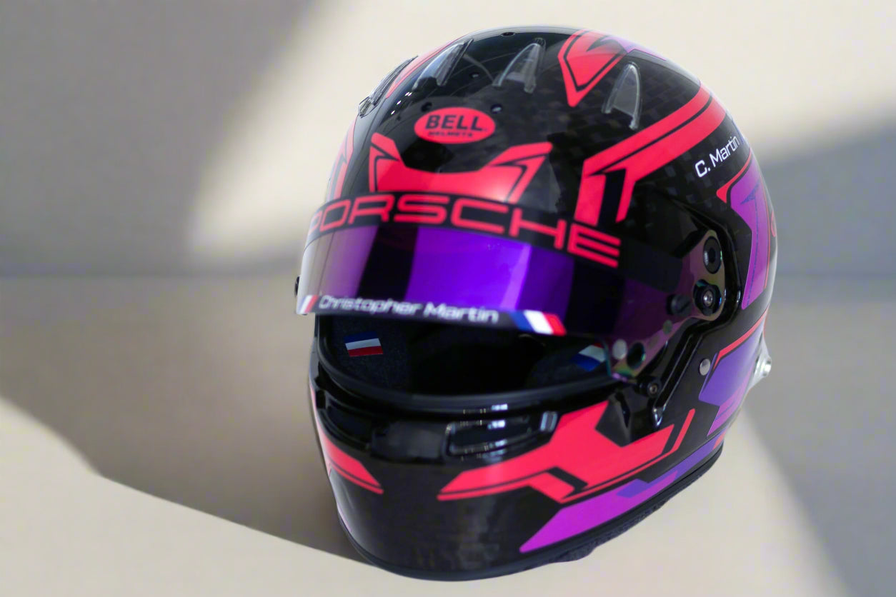 MULSANNE Sticker Kit for helmet Color Scheme #2 (design pack) (Karting, Motorsport, Moto)