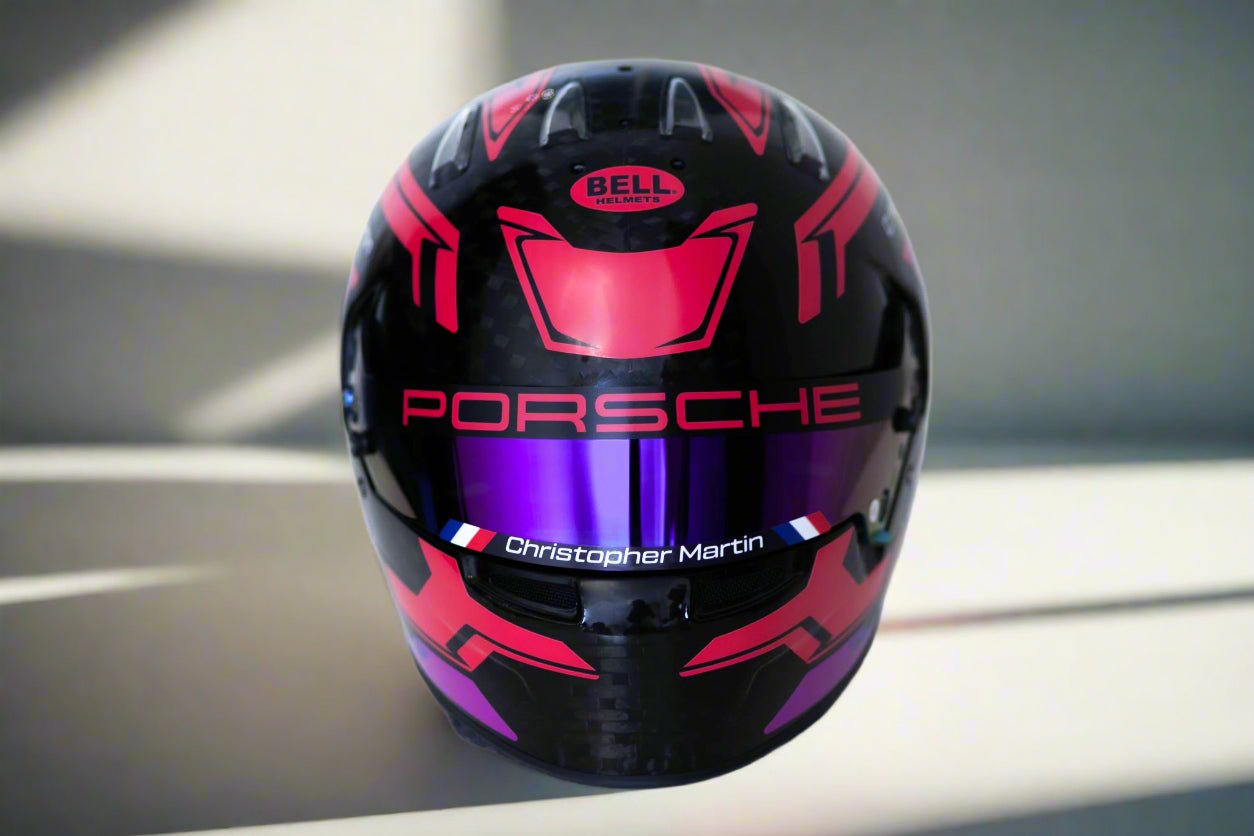 MULSANNE Sticker Kit for helmet Color Scheme #2 (design pack) (Karting, Motorsport, Moto)
