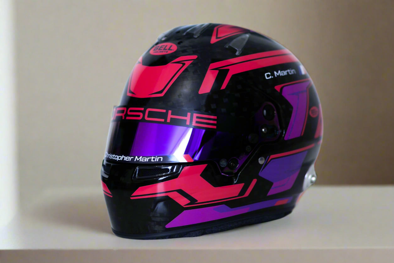 MULSANNE Sticker Kit for helmet Color Scheme #2 (design pack) (Karting, Motorsport, Moto)