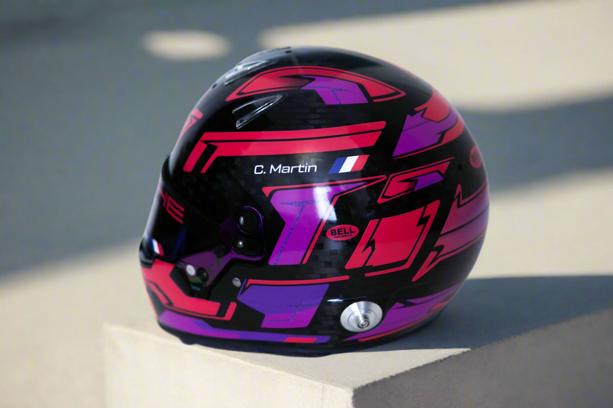 MULSANNE Sticker Kit for helmet Color Scheme #2 (design pack) (Karting, Motorsport, Moto)