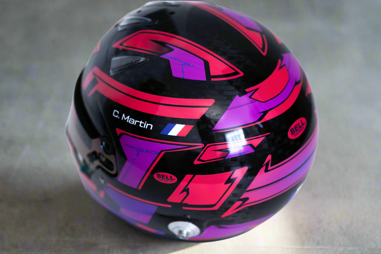MULSANNE Sticker Kit for helmet Color Scheme #2 (design pack) (Karting, Motorsport, Moto)