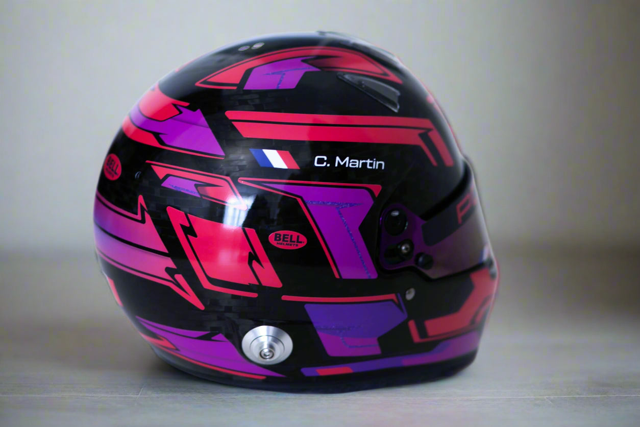 MULSANNE Sticker Kit for helmet Color Scheme #2 (design pack) (Karting, Motorsport, Moto)