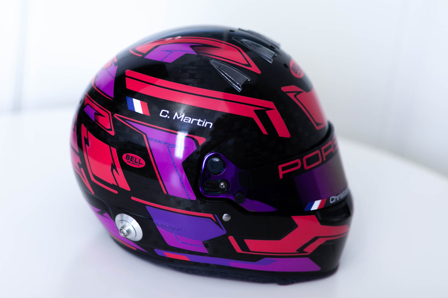 MULSANNE Sticker Kit for helmet Color Scheme #2 (design pack) (Karting, Motorsport, Moto)