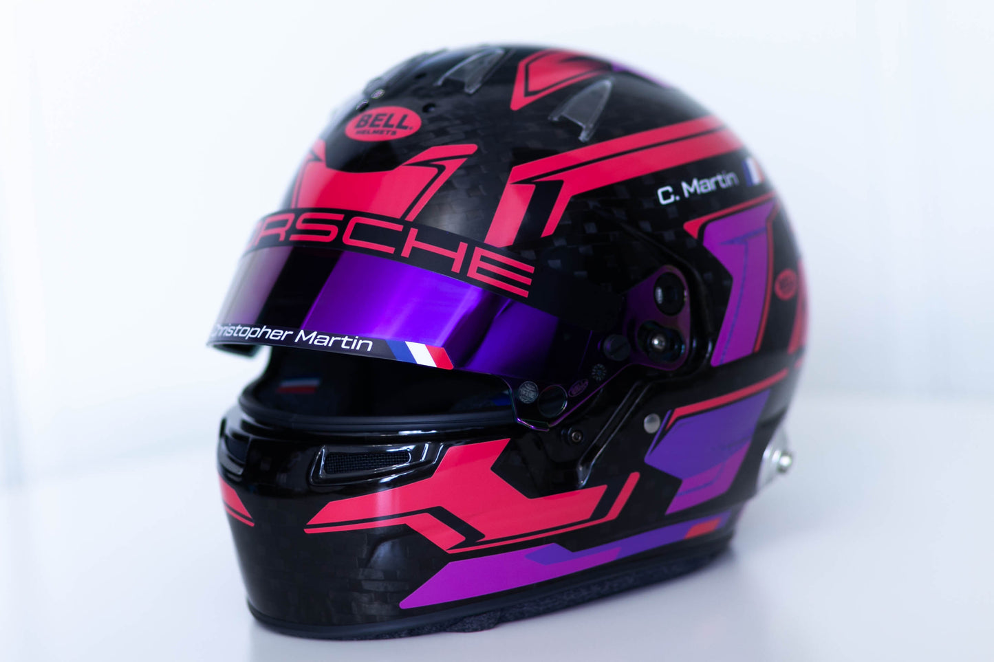MULSANNE Sticker Kit for helmet Color Scheme #2 (design pack) (Karting, Motorsport, Moto)