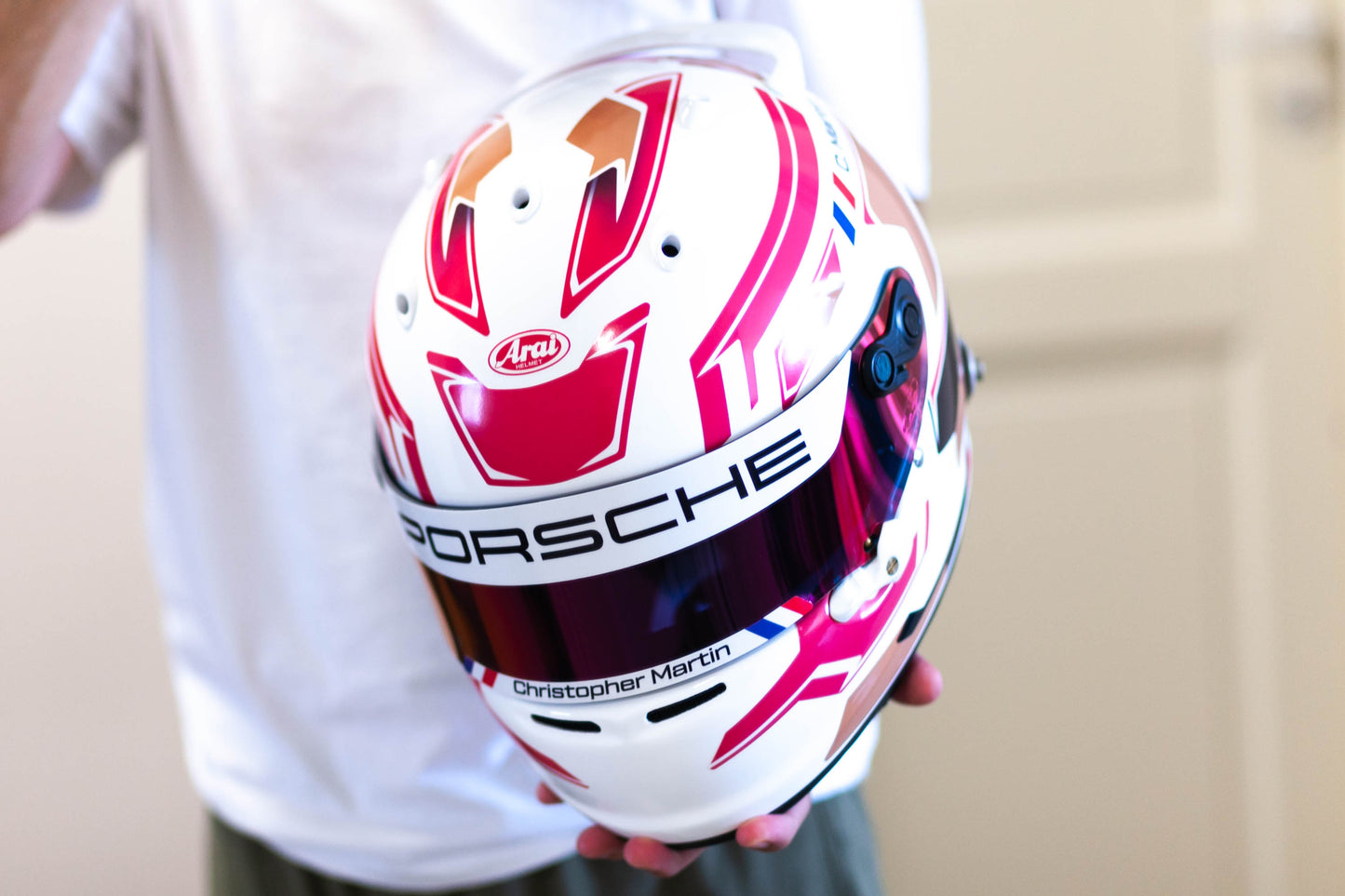 MULSANNE Sticker Kit for helmet Color Scheme #3 (design pack) (Karting, Motorsport, Moto)