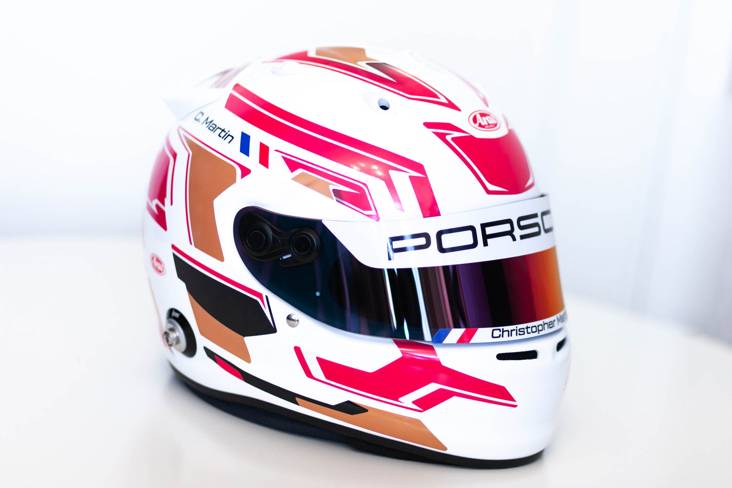 MULSANNE Sticker Kit for helmet Color Scheme #3 (design pack) (Karting, Motorsport, Moto)