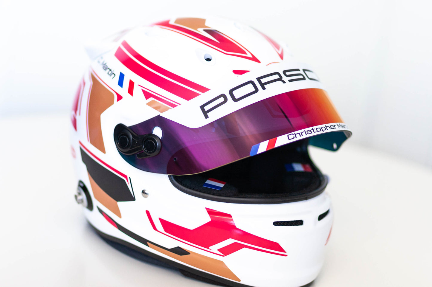 MULSANNE Sticker Kit for helmet Color Scheme #3 (design pack) (Karting, Motorsport, Moto)