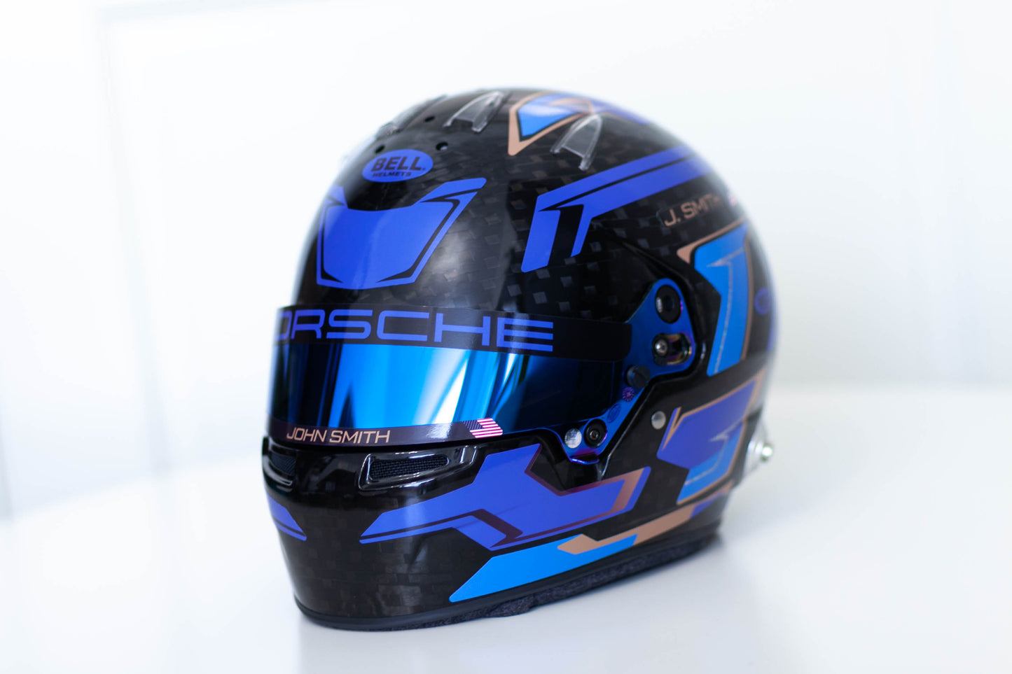 MULSANNE Sticker Kit for helmet Color Scheme #4 (design pack) (Karting, Motorsport, Moto)