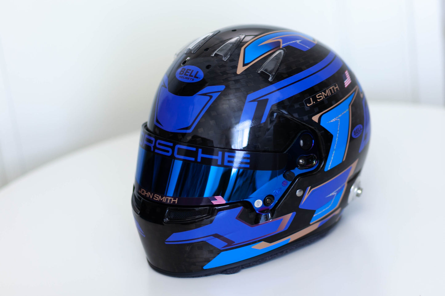 MULSANNE Sticker Kit for helmet Color Scheme #4 (design pack) (Karting, Motorsport, Moto)