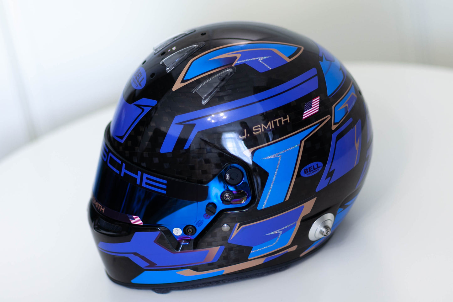 MULSANNE Sticker Kit for helmet Color Scheme #4 (design pack) (Karting, Motorsport, Moto)