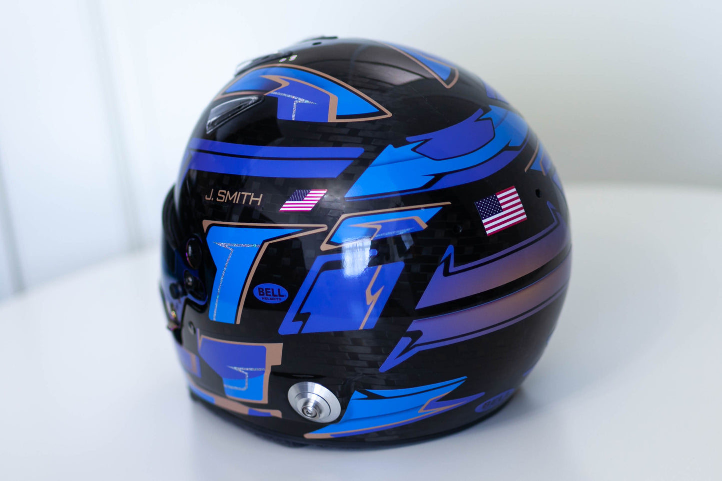 MULSANNE Sticker Kit for helmet Color Scheme #4 (design pack) (Karting, Motorsport, Moto)