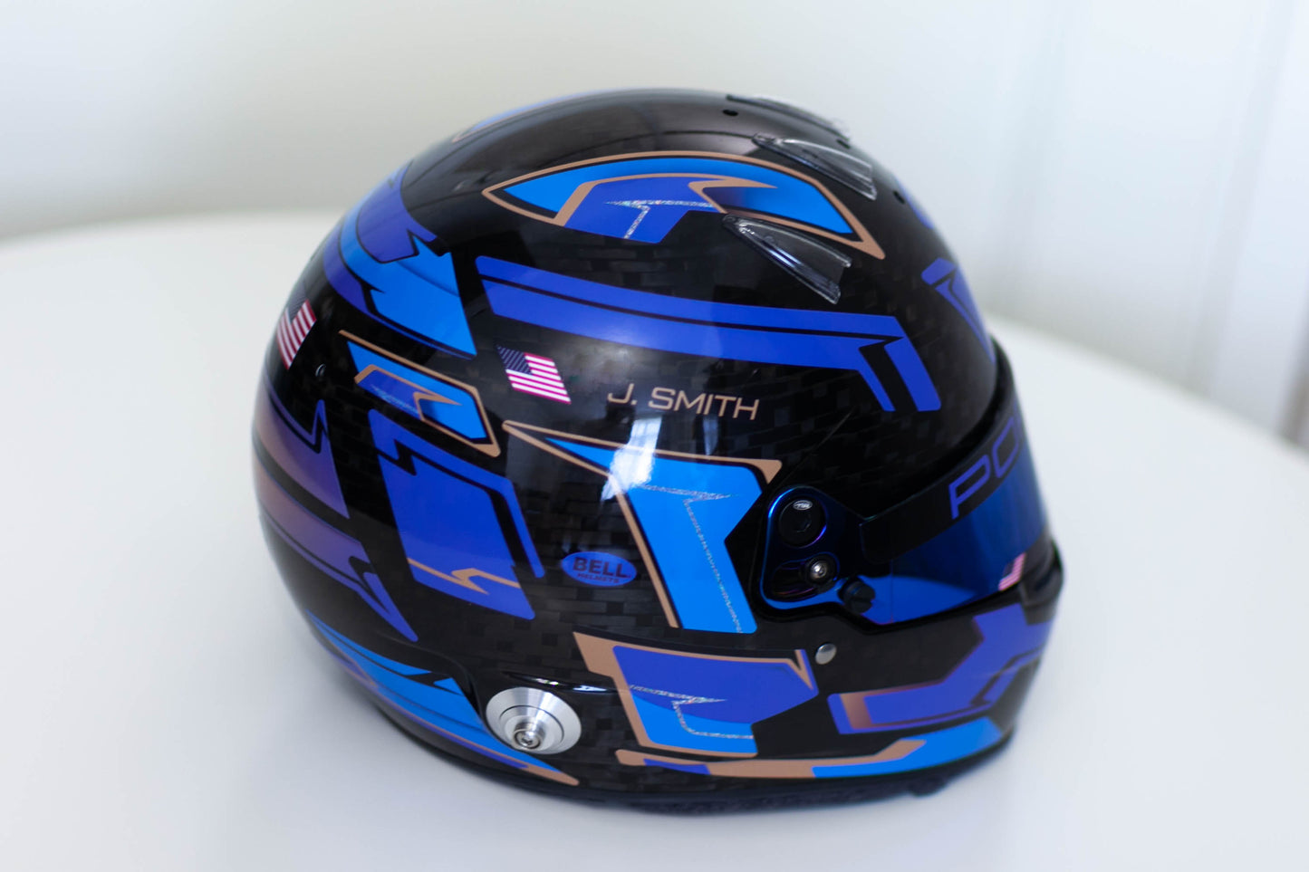 MULSANNE Sticker Kit for helmet Color Scheme #4 (design pack) (Karting, Motorsport, Moto)