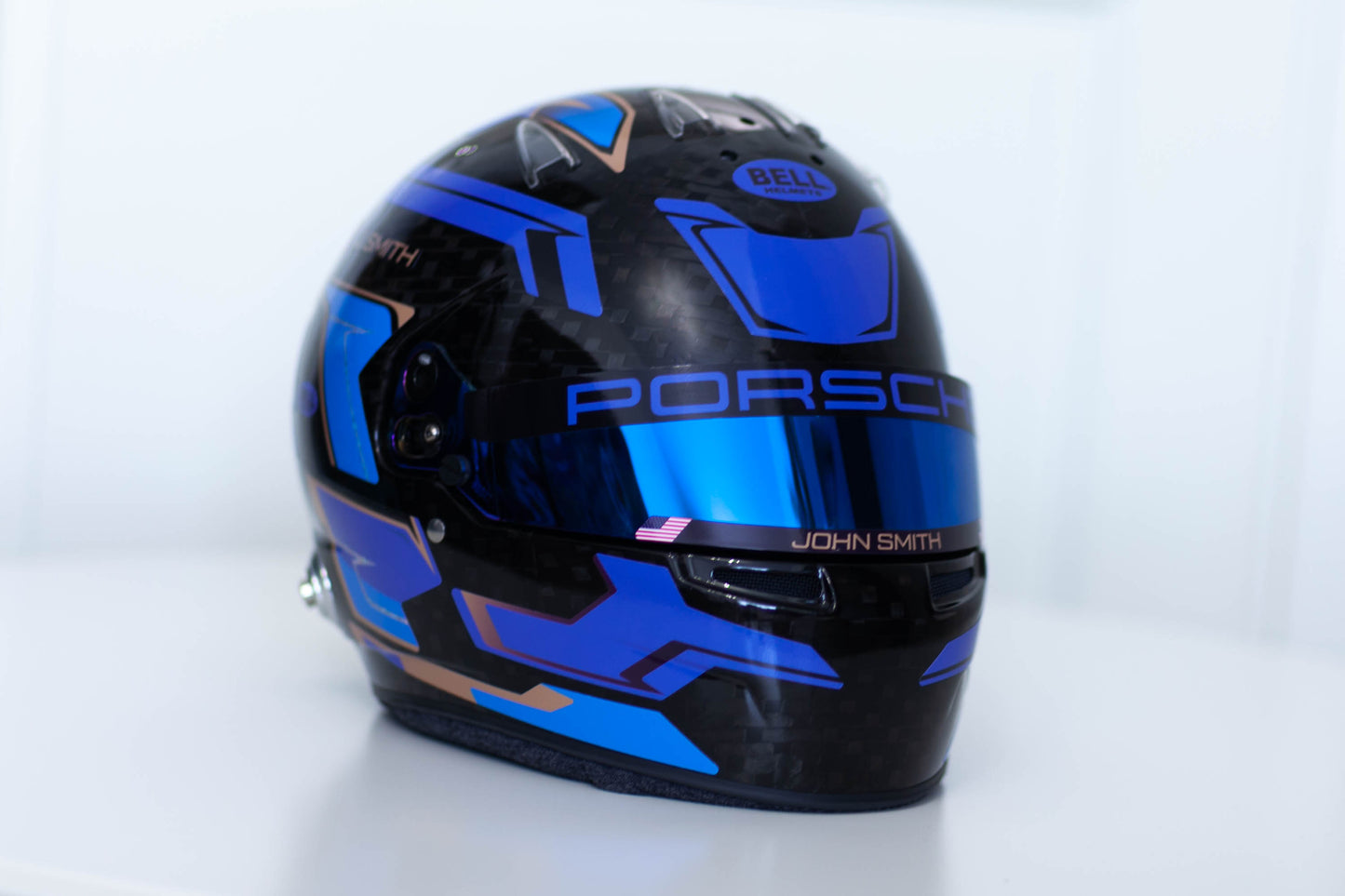 MULSANNE Sticker Kit for helmet Color Scheme #4 (design pack) (Karting, Motorsport, Moto)