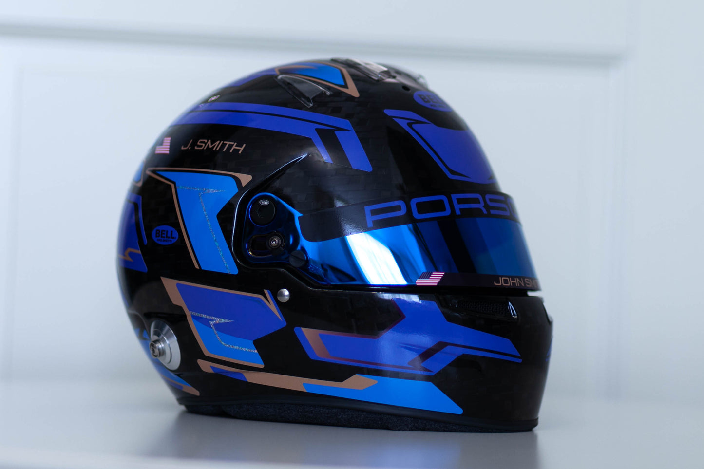 MULSANNE Sticker Kit for helmet Color Scheme #4 (design pack) (Karting, Motorsport, Moto)