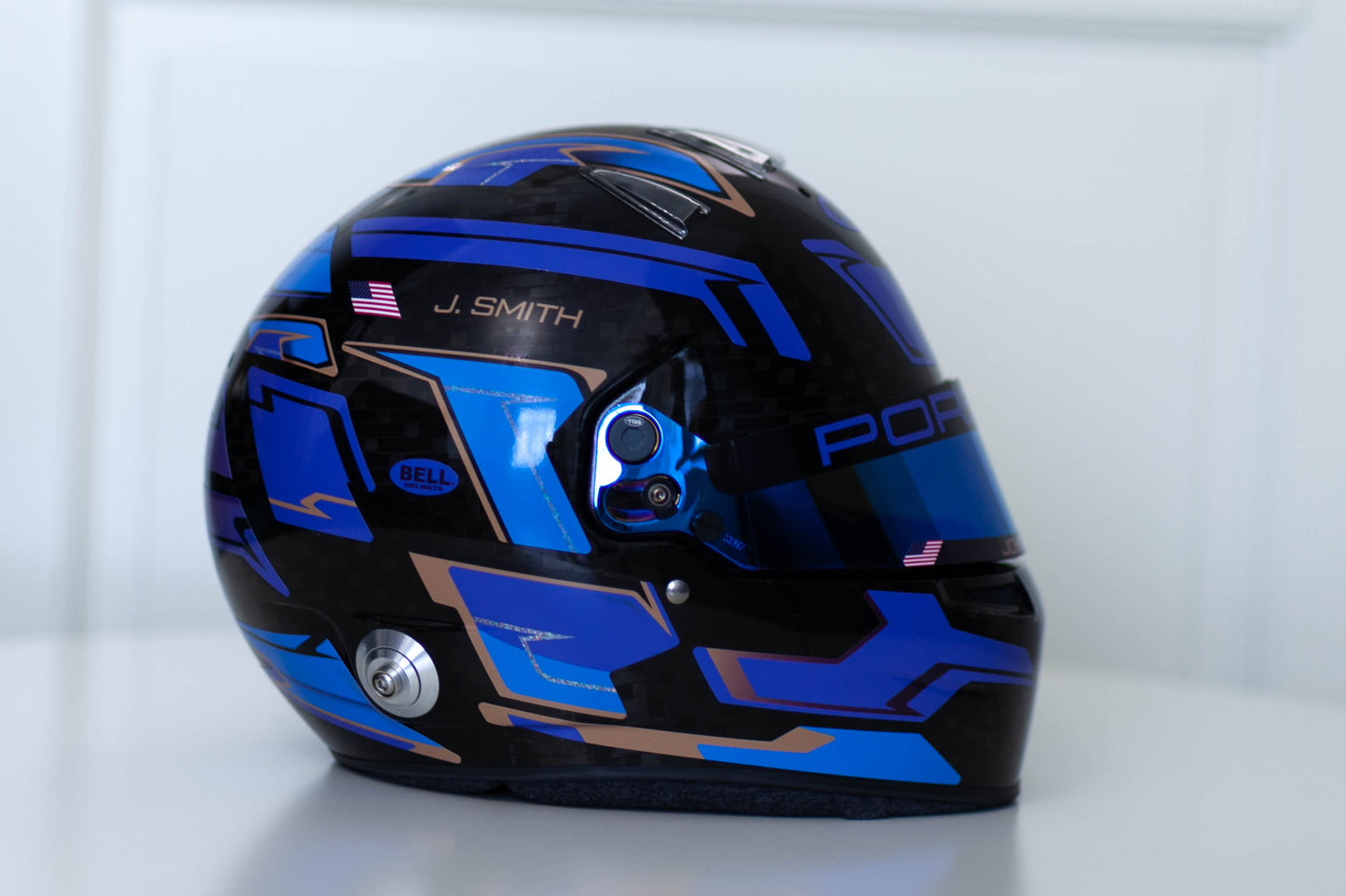 MULSANNE Sticker Kit for helmet Color Scheme #4 (design pack) (Karting, Motorsport, Moto)
