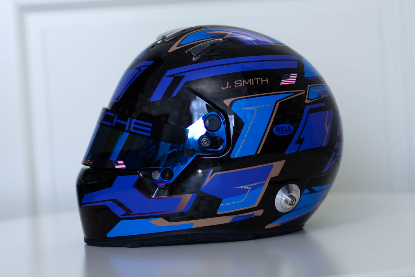 MULSANNE Sticker Kit for helmet Color Scheme #4 (design pack) (Karting, Motorsport, Moto)