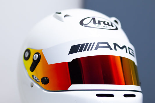 AMG Helmet Visor Sticker (Karting, Motorsport, Moto)