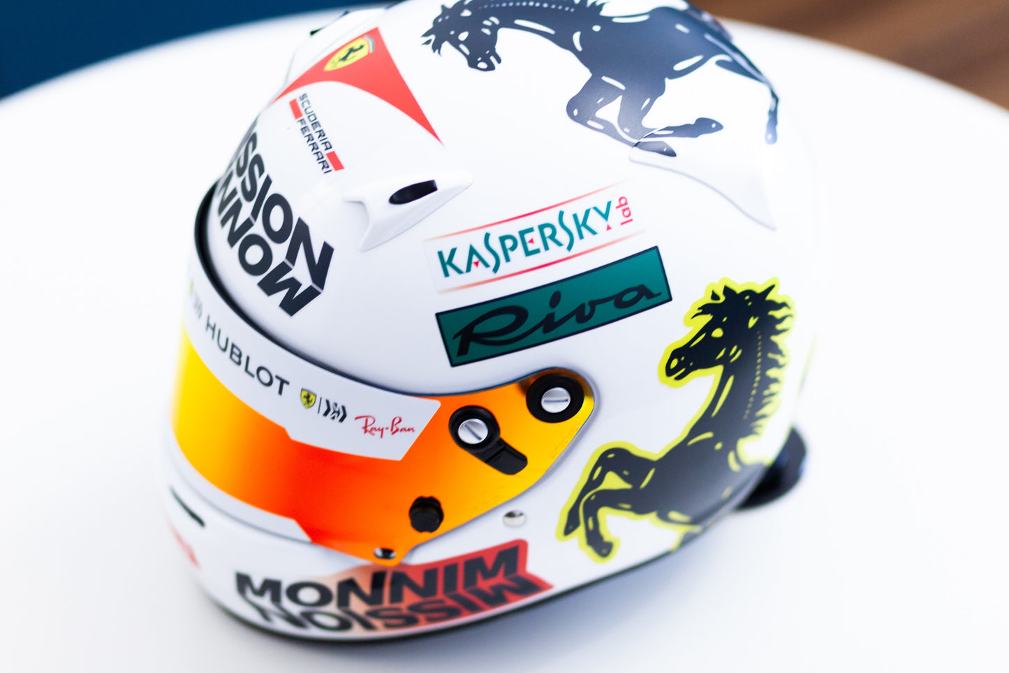 VETTEL 2019 FULL Helmet Sticker Pack (design pack) (Karting, Motorsport, Moto)