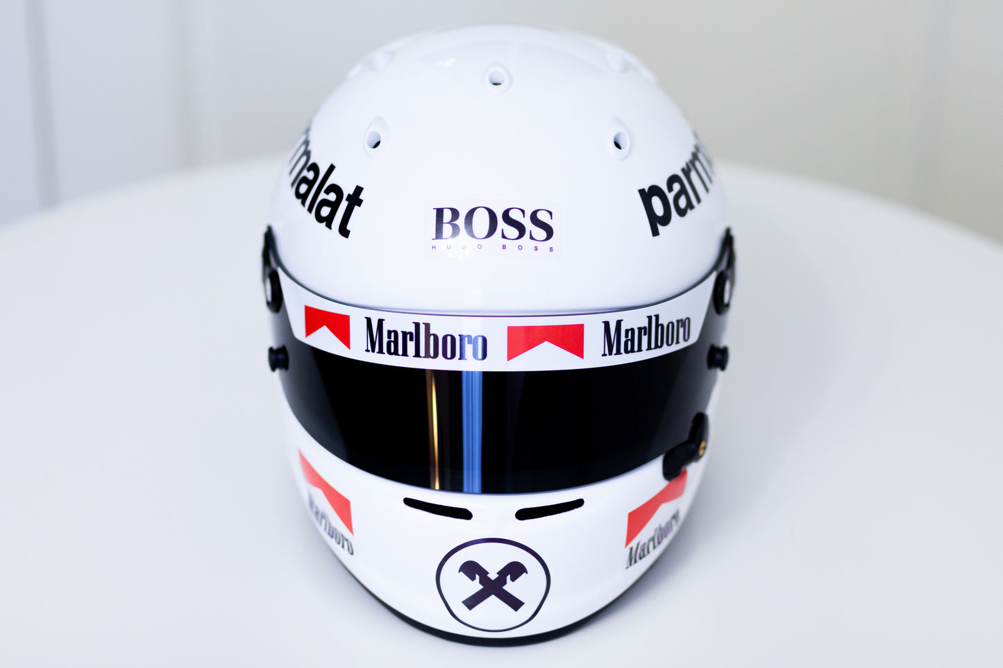 NIKI LAUDA Stickers for helmet (sponsor pack) (Karting, Motorsport)