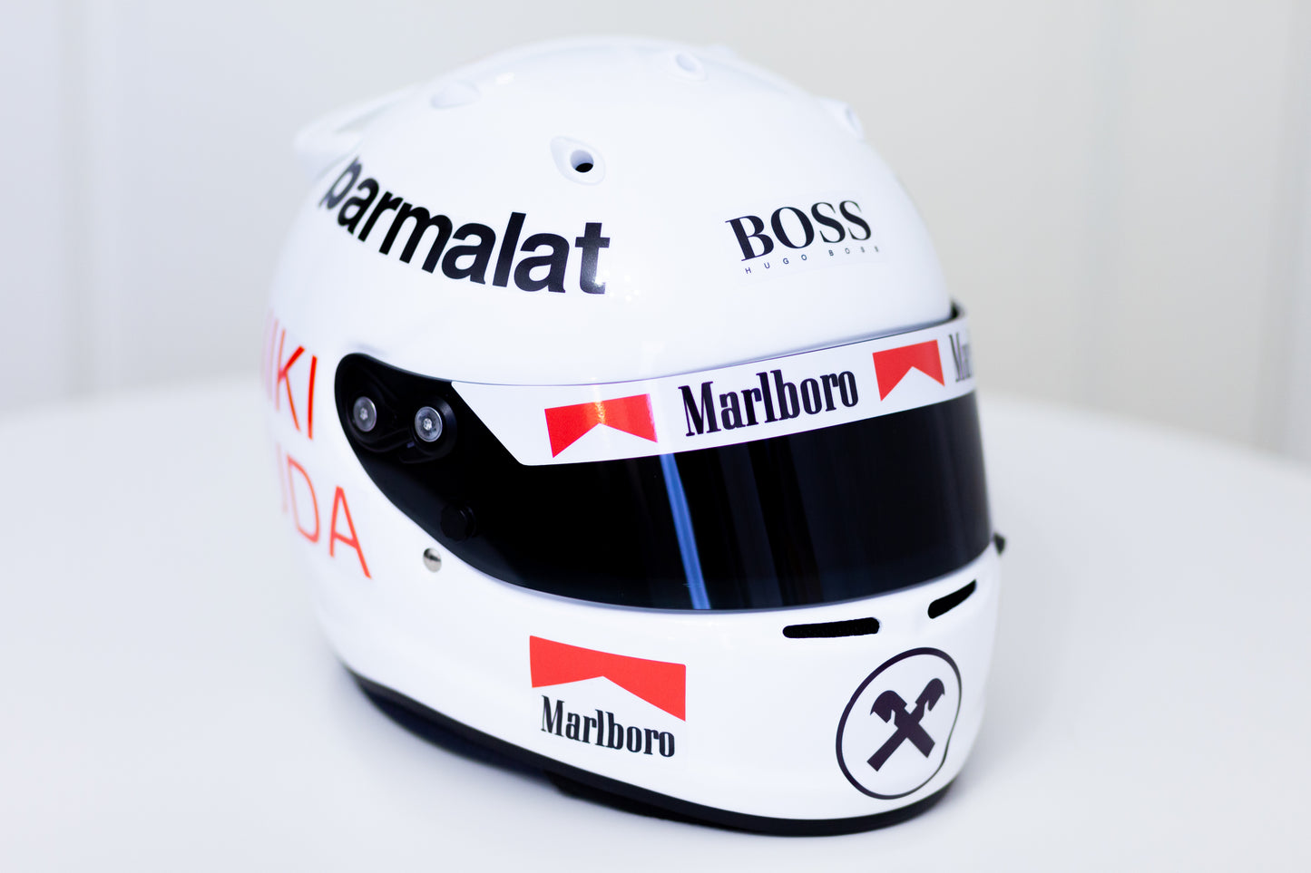 NIKI LAUDA Stickers for helmet (sponsor pack) (Karting, Motorsport)