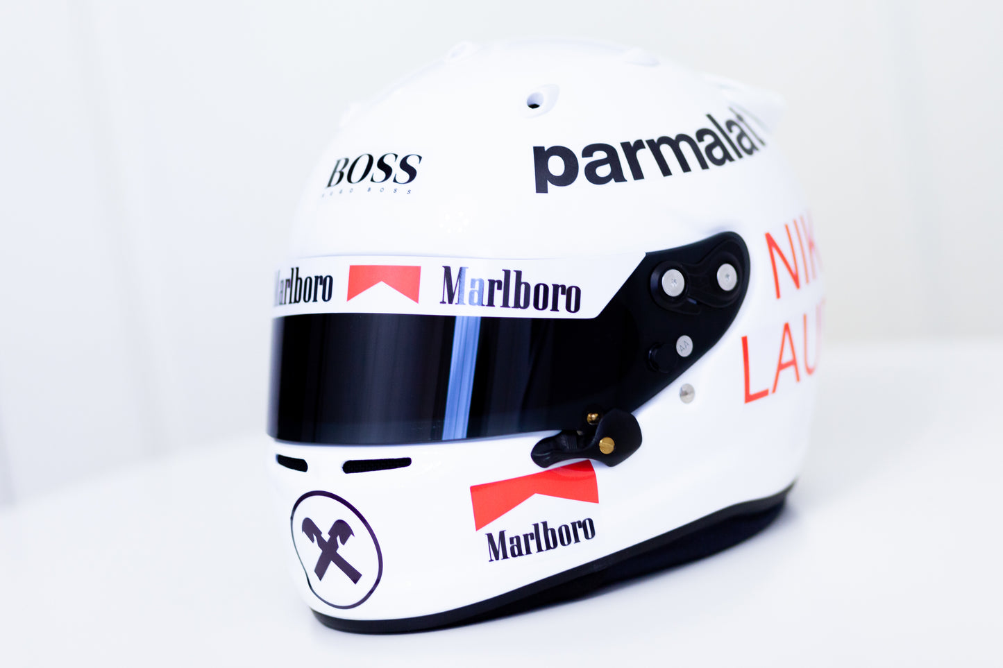 NIKI LAUDA Stickers for helmet (sponsor pack) (Karting, Motorsport)