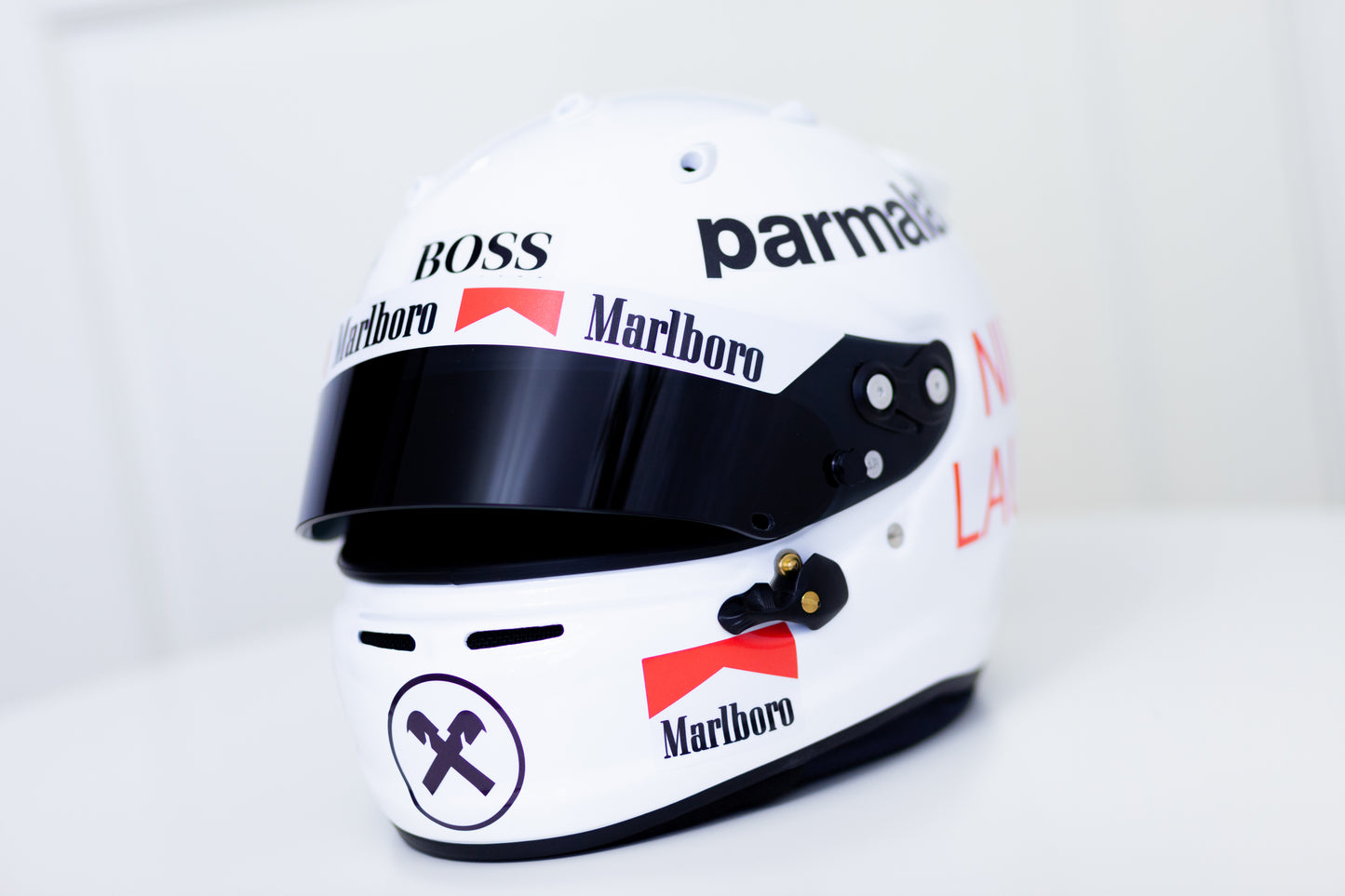 NIKI LAUDA Stickers for helmet (sponsor pack) (Karting, Motorsport)