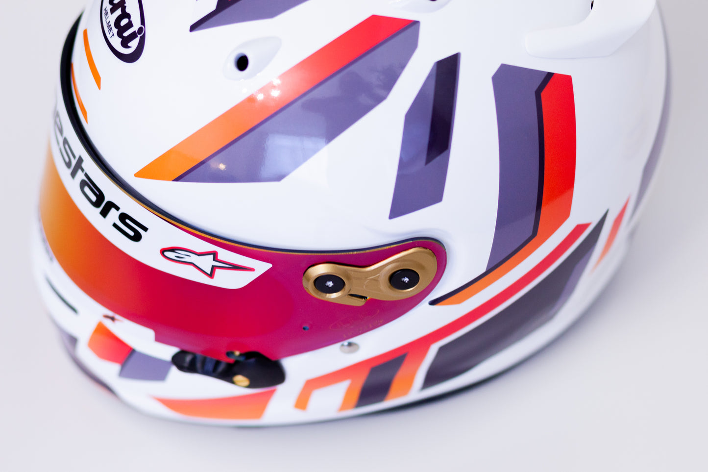 RAPID Stickers for helmet (design pack) (Karting, Motorsport, Moto)