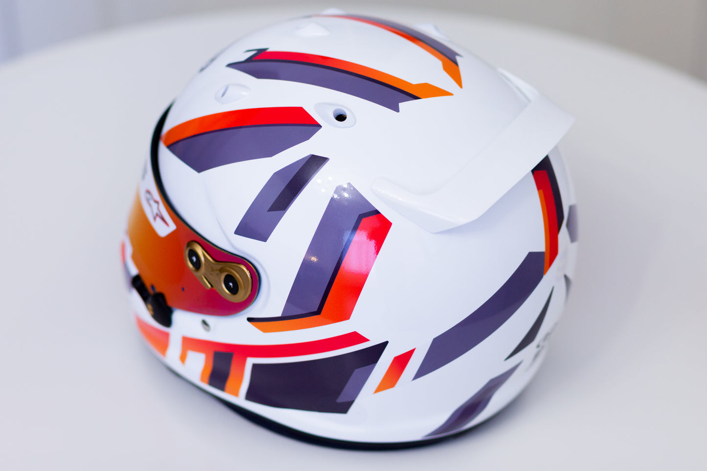 RAPID Stickers for helmet (design pack) (Karting, Motorsport, Moto)