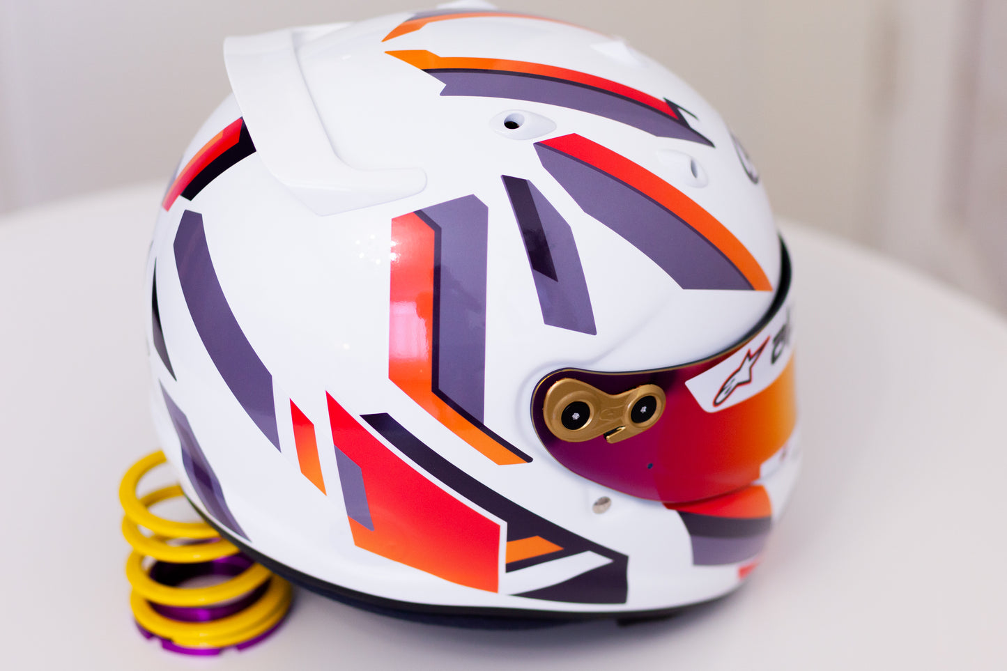 RAPID Stickers for helmet (design pack) (Karting, Motorsport, Moto)