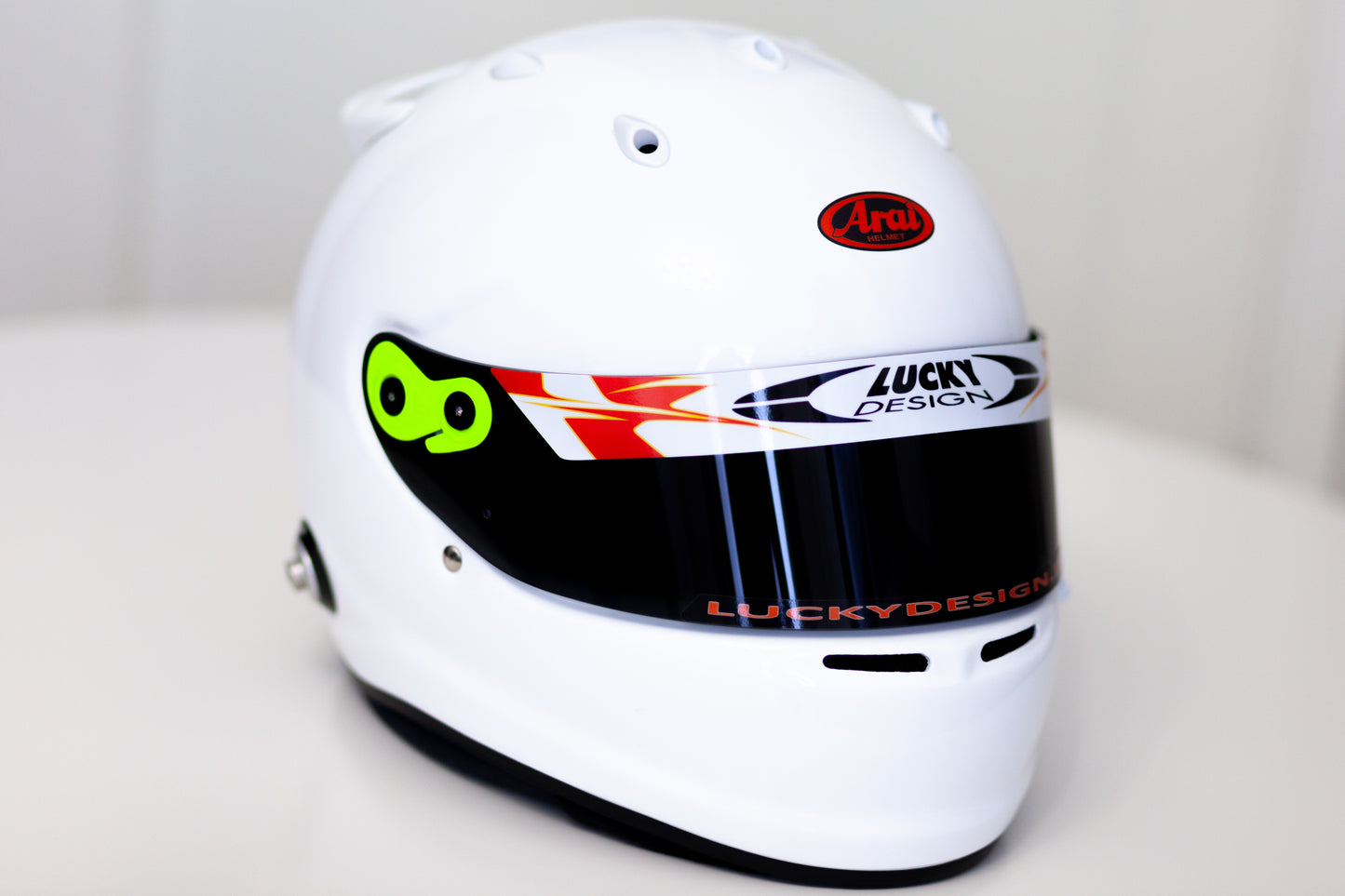 Lucky Design Helmet Visor Stripe (Karting, Motorsport, Moto)