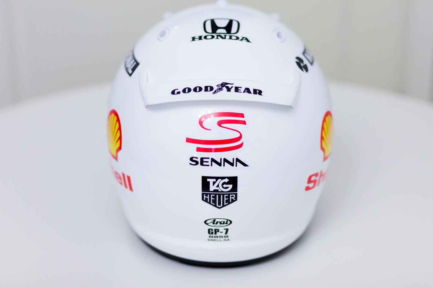 SENNA Stickers for helmet (sponsor pack) (Karting, Motorsport)