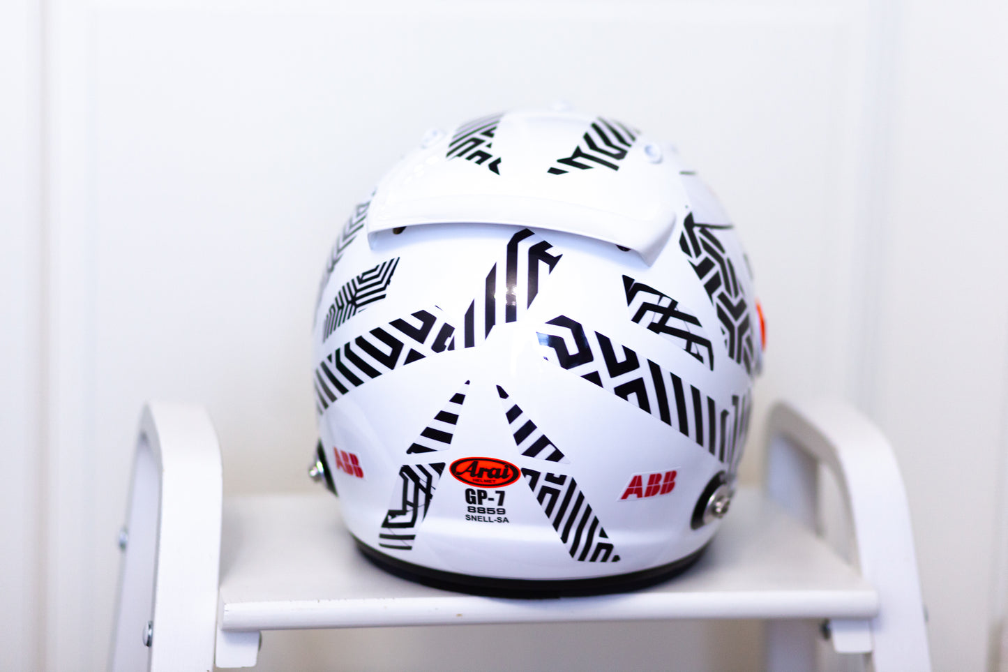 ZEBRA CAMUFLAGE Stickers for helmet Color scheme #1 with Sponsor kit (design pack) (Karting, Motorsport, Moto)