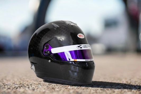 Carlos Sainz Karting Visor stripe (design pack) (Karting, Motorsport, Moto)