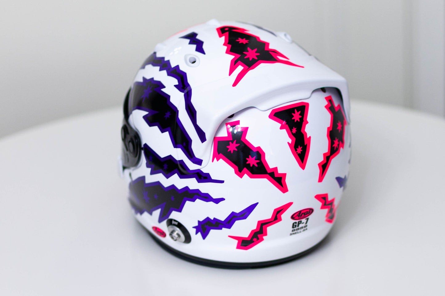 SIGMA Helmet Sticker Pack Color Scheme #2 FLUO (design pack) (Karting, Motorsport, Moto)