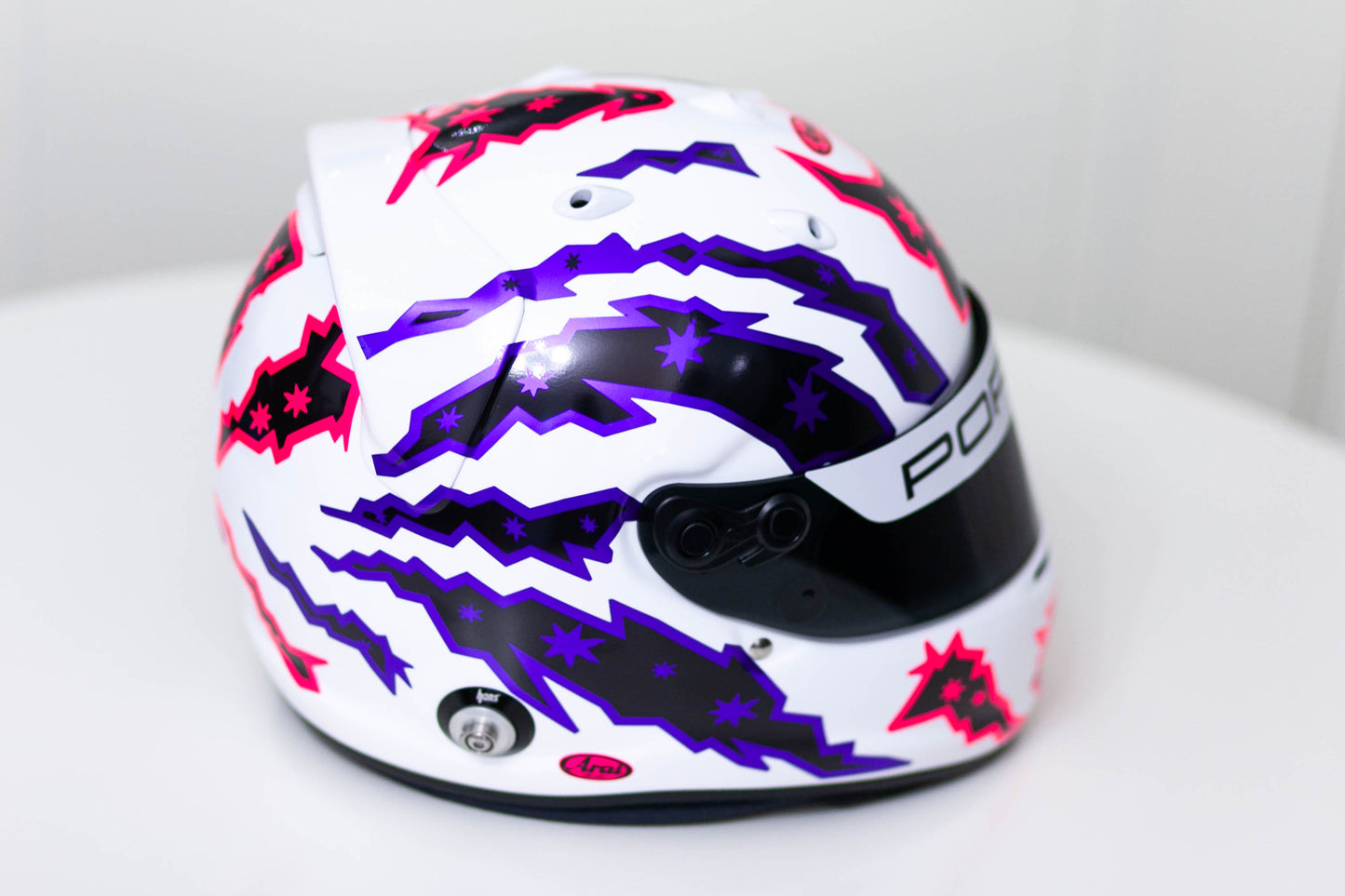SIGMA Helmet Sticker Pack Color Scheme #2 FLUO (design pack) (Karting, Motorsport, Moto)