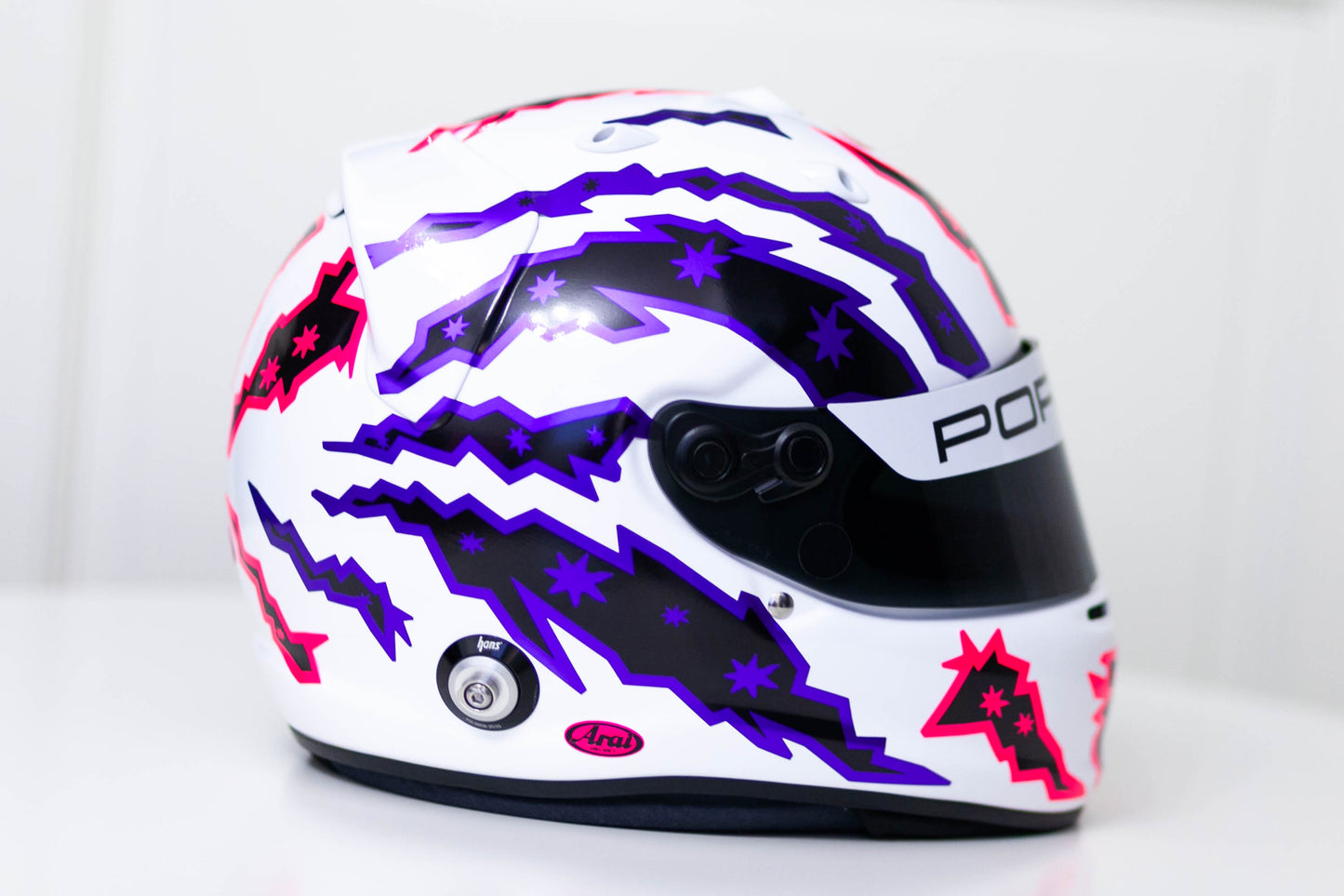 SIGMA Helmet Sticker Pack Color Scheme #2 FLUO (design pack) (Karting, Motorsport, Moto)