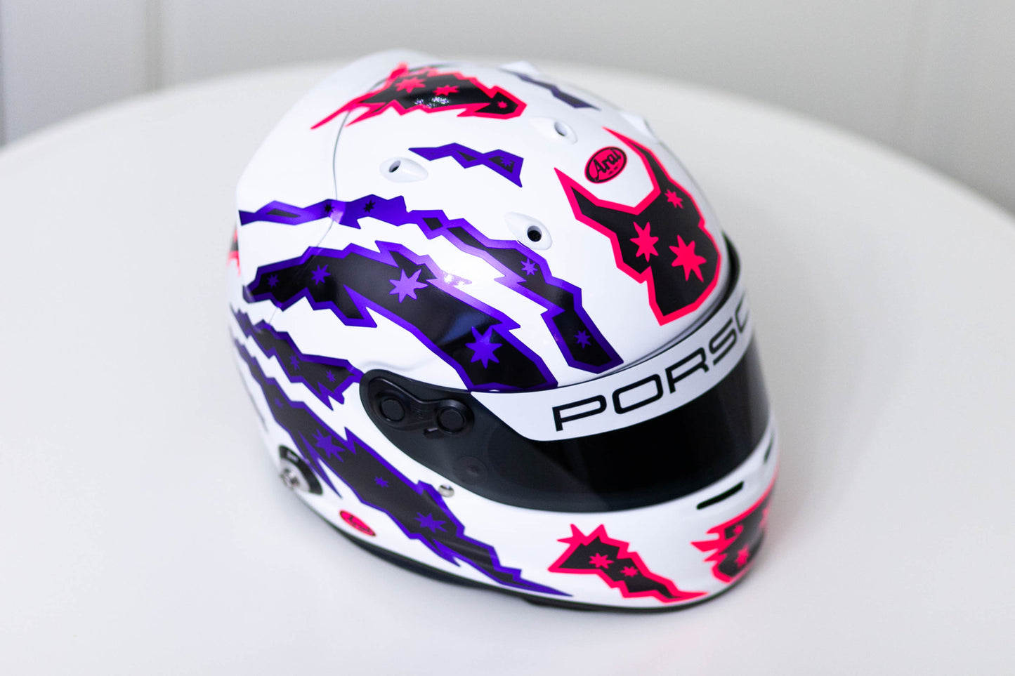 SIGMA Helmet Sticker Pack Color Scheme #2 FLUO (design pack) (Karting, Motorsport, Moto)