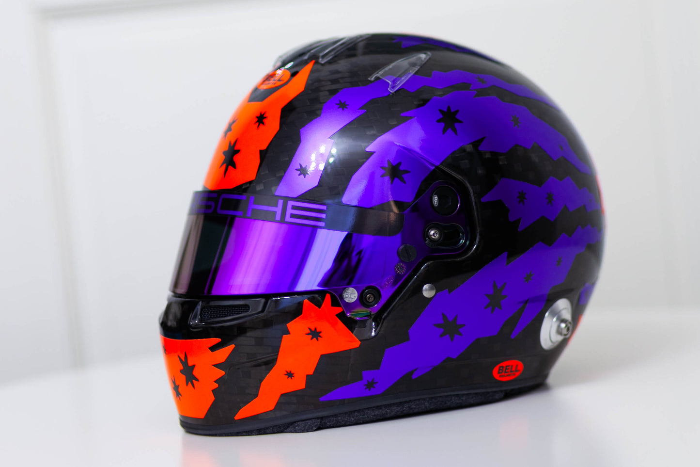SIGMA Helmet Sticker Pack Color Scheme #3 FLUO (design pack) (Karting, Motorsport, Moto)