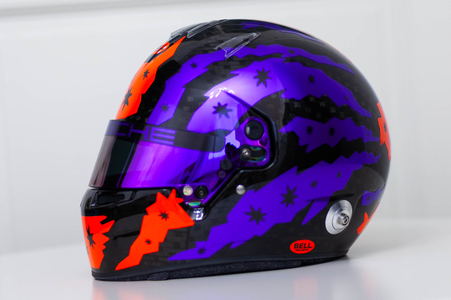 SIGMA Helmet Sticker Pack Color Scheme #3 FLUO (design pack) (Karting, Motorsport, Moto)