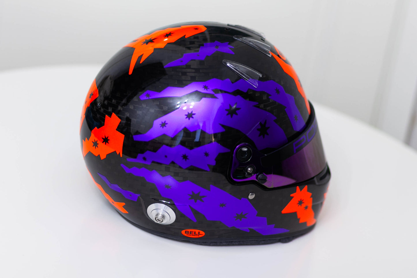 SIGMA Helmet Sticker Pack Color Scheme #3 FLUO (design pack) (Karting, Motorsport, Moto)