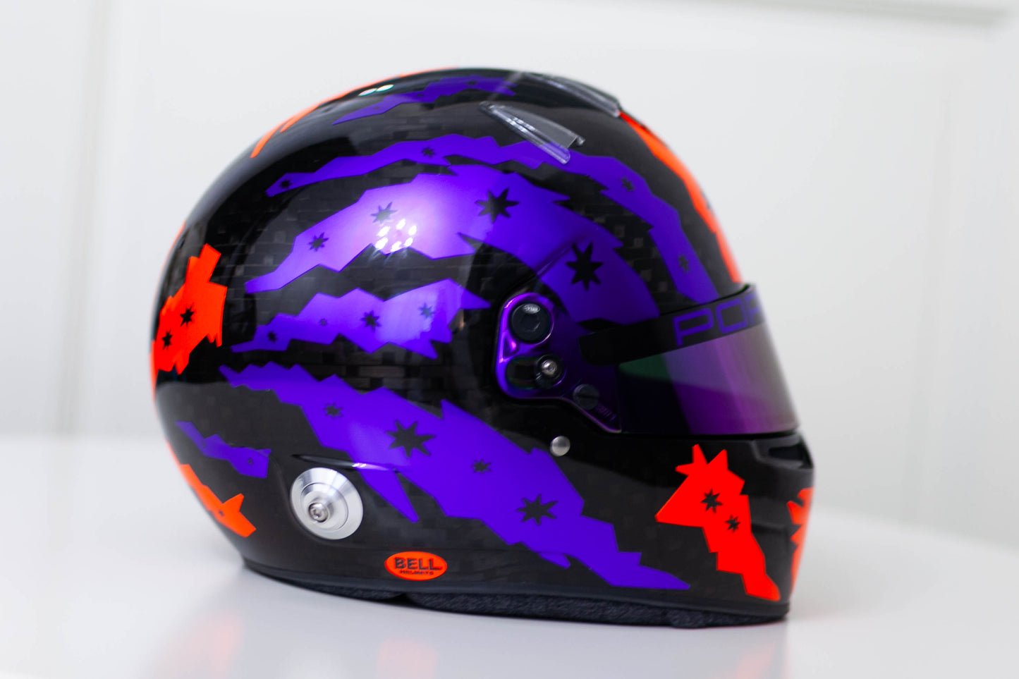 SIGMA Helmet Sticker Pack Color Scheme #3 FLUO (design pack) (Karting, Motorsport, Moto)