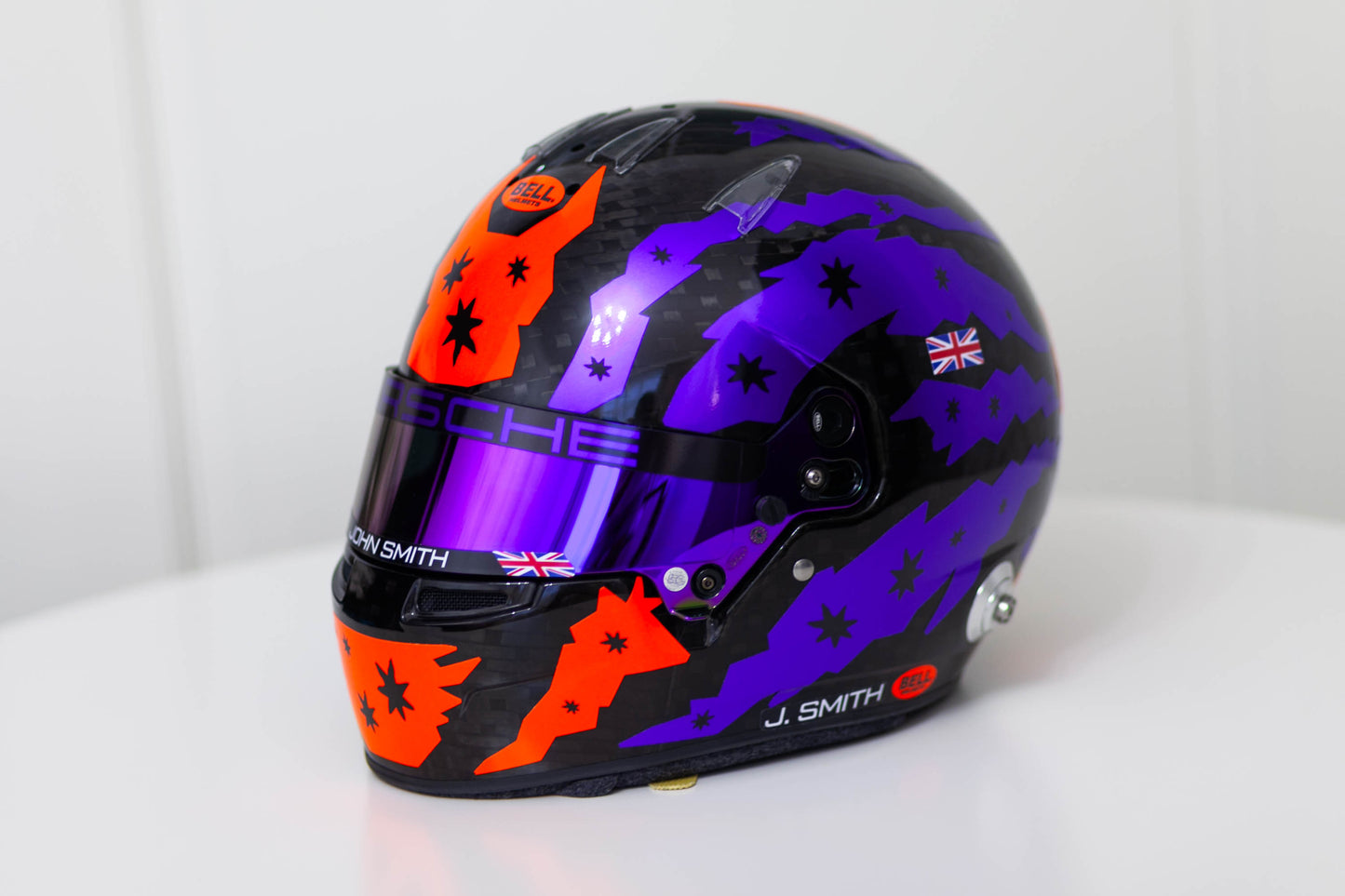 SIGMA Helmet Sticker Pack Color Scheme #3 FLUO (design pack) (Karting, Motorsport, Moto)