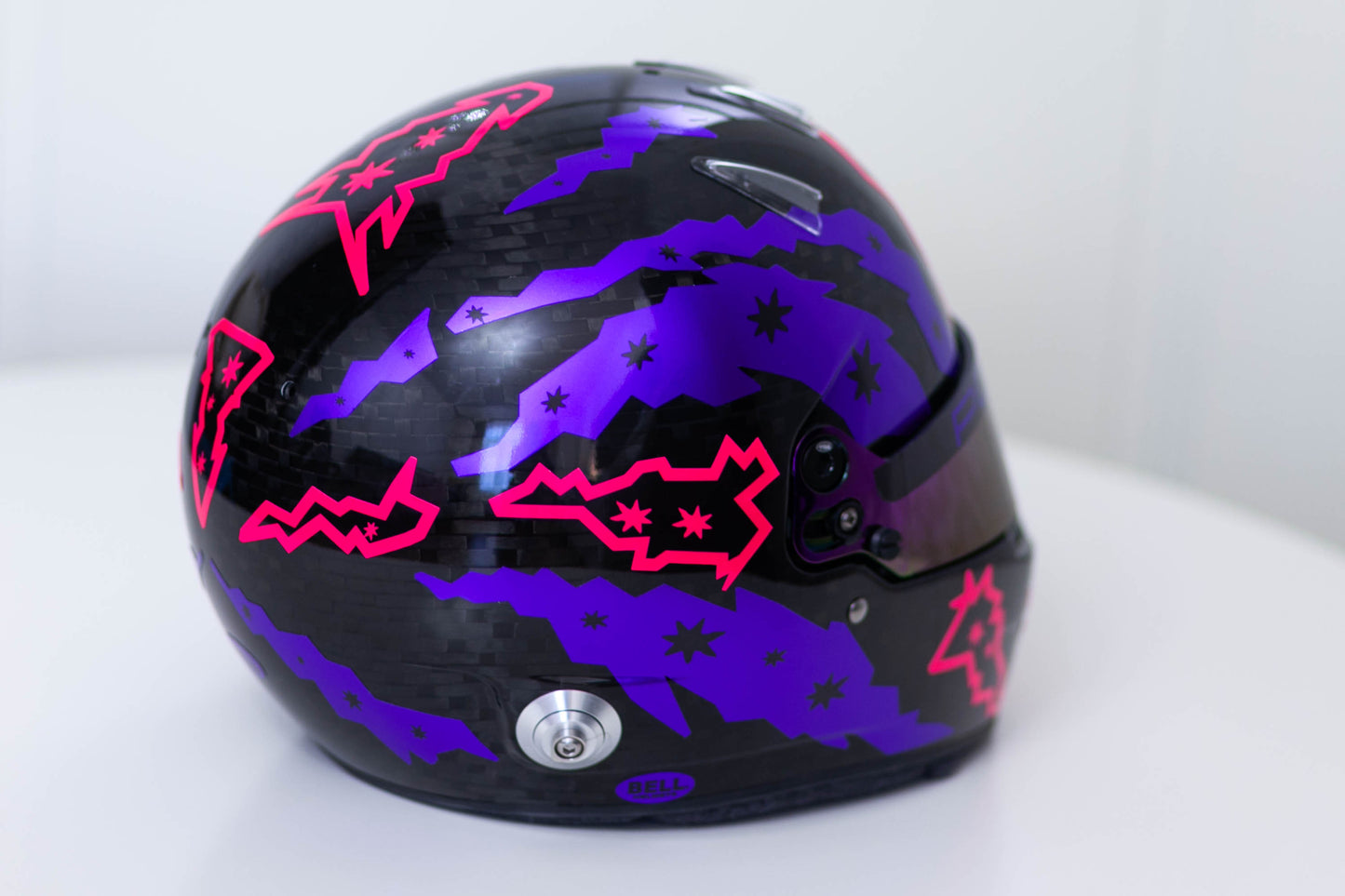 SIGMA Helmet Sticker Pack Color Scheme #3 FLUO (design pack) (Karting, Motorsport, Moto)