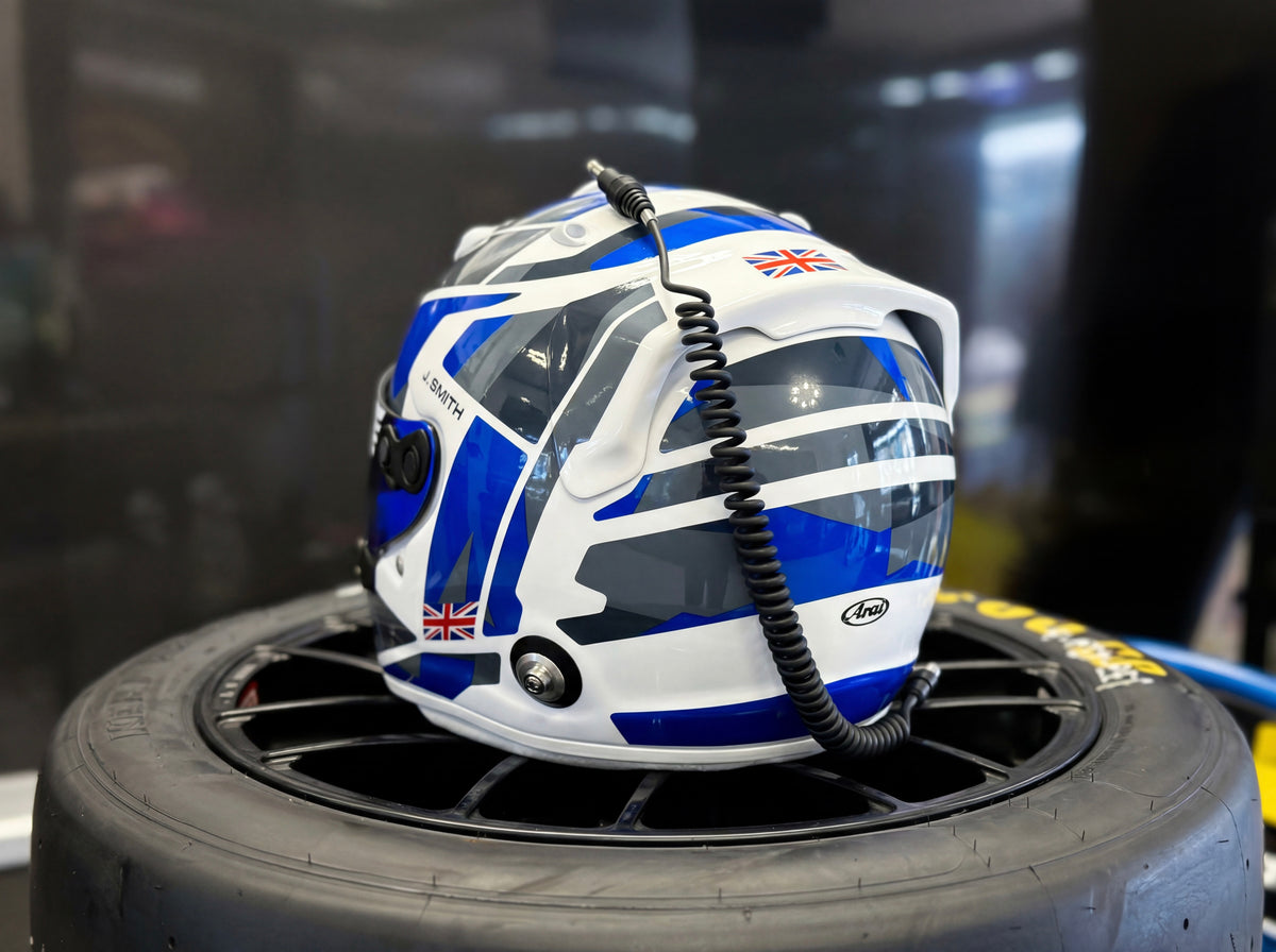 ASCARI Sticker Kit for helmet Color Scheme #5 CAMU Graphics (design pa ...
