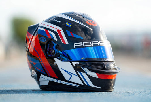 OMEGA Sticker Kit for helmet Color Scheme #2 (design pack) (Karting, Motorsport, Moto)
